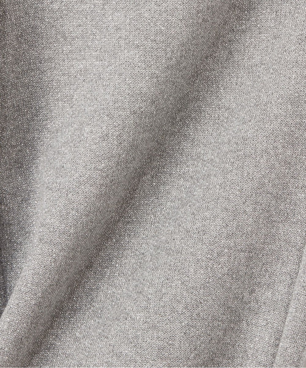 GRACE CONTINENTAL ラメ起毛裏毛トラックパンツ 