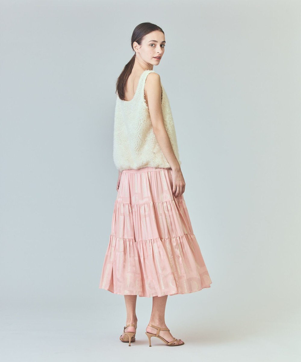 GRACE CONTINENTAL チュールフェザータンクトップ