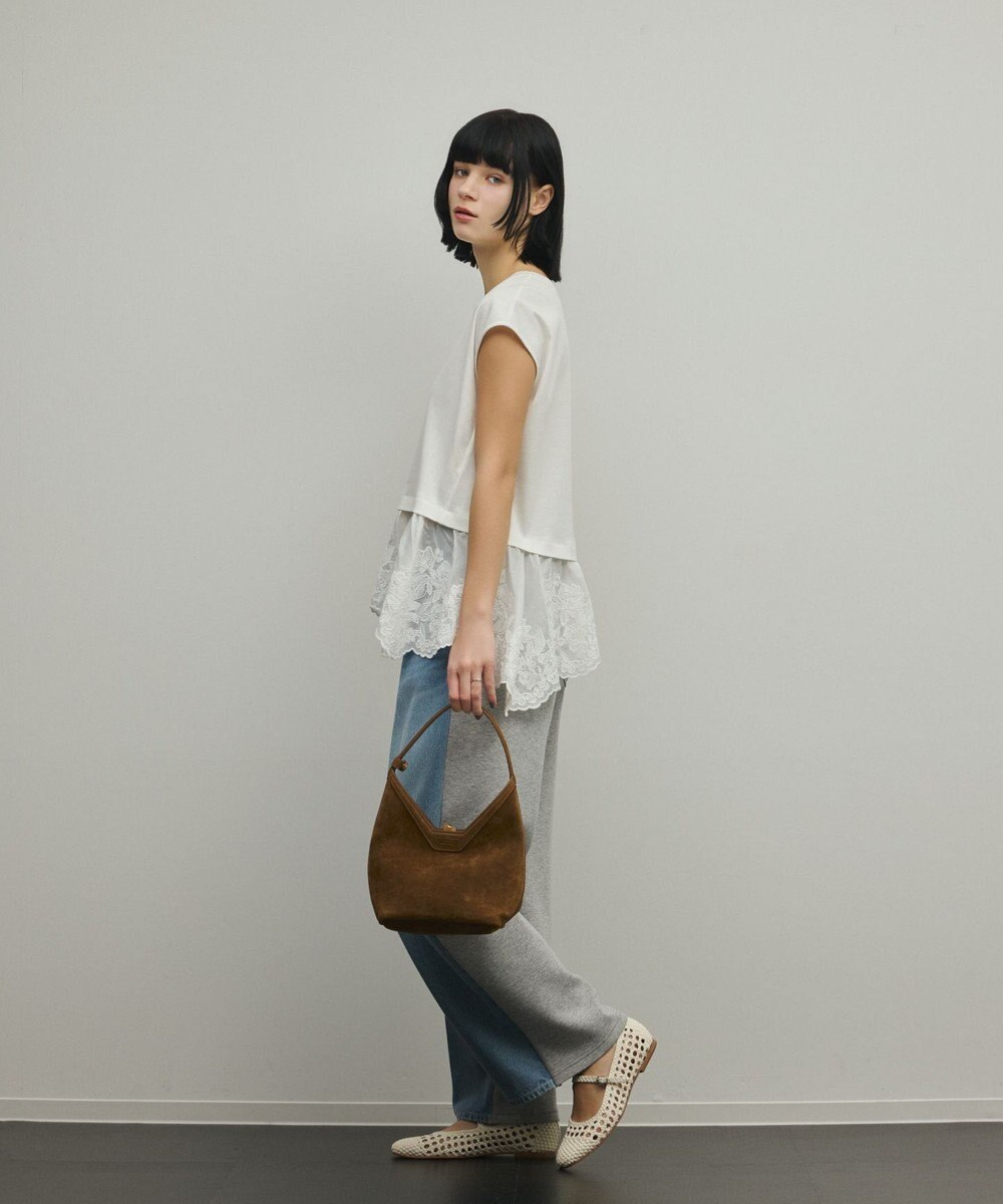 GRACE CONTINENTAL ヘムembカットトップ 