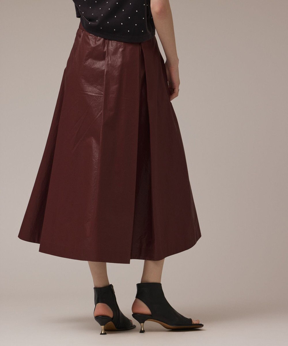 GRACE CONTINENTAL コーティングタックスカート 