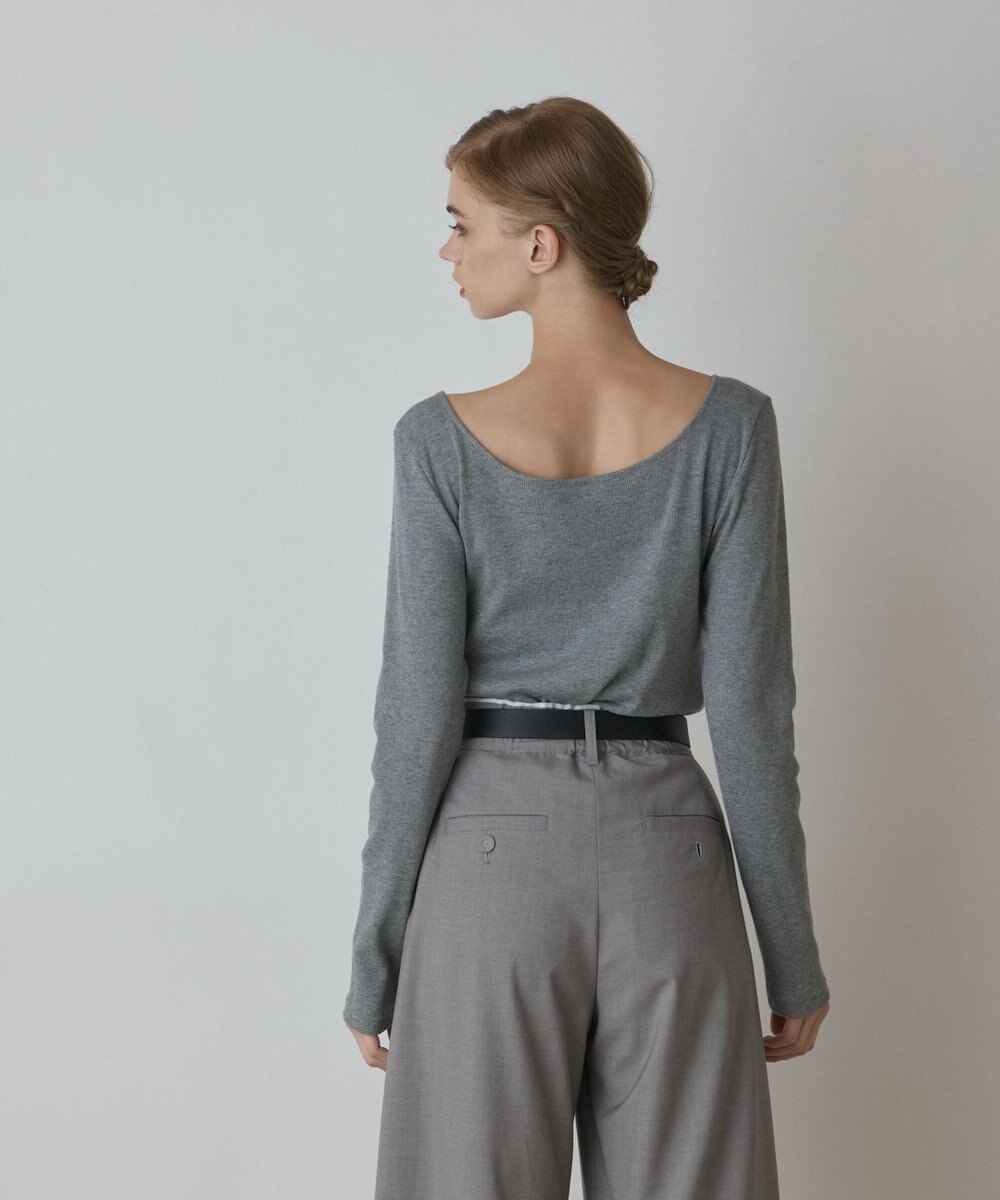 GRACE CONTINENTAL ウ－ルコットンテレコトップ 