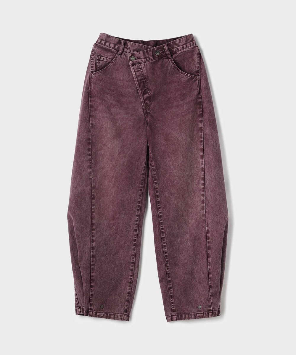 GRACE CONTINENTAL ラップ2wayデニムパンツ 