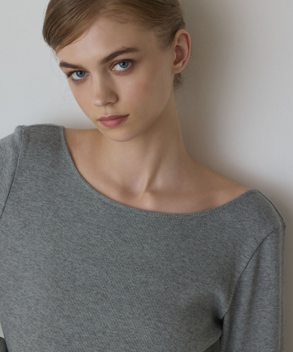 GRACE CONTINENTAL ウ－ルコットンテレコトップ 