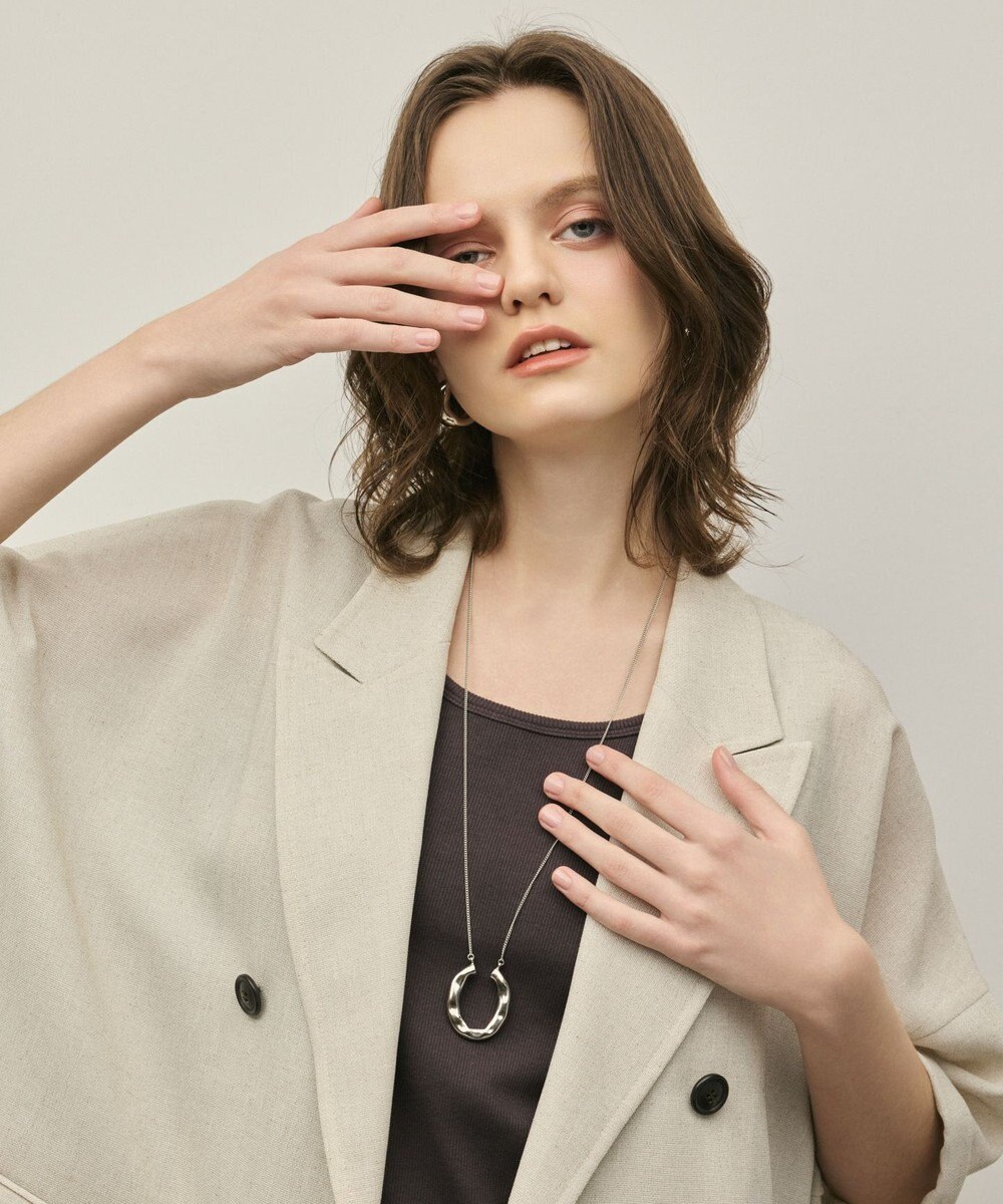 GRACE CONTINENTAL チャンキートップネックレス 