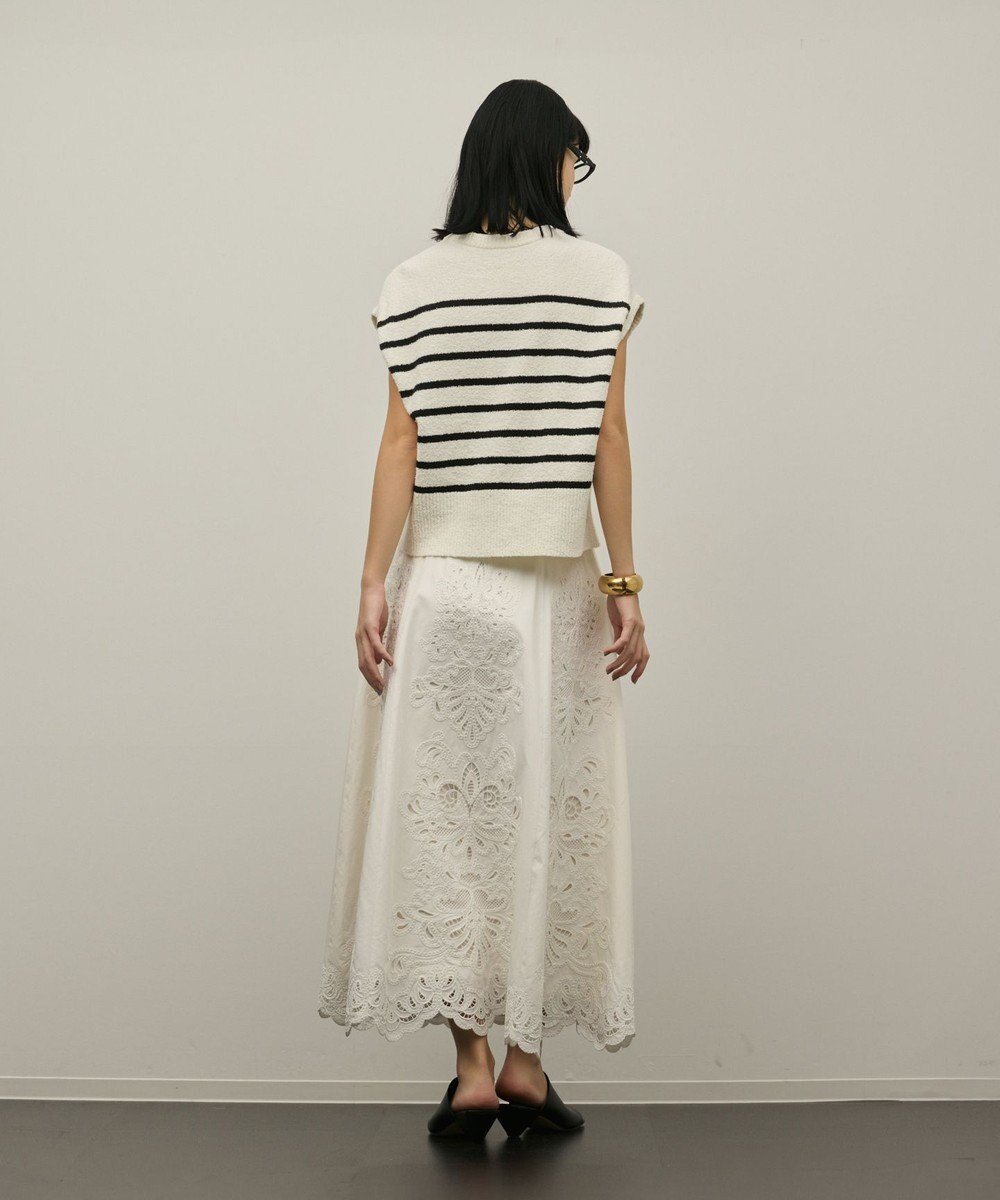 GRACE CONTINENTAL ブークレニットベスト 