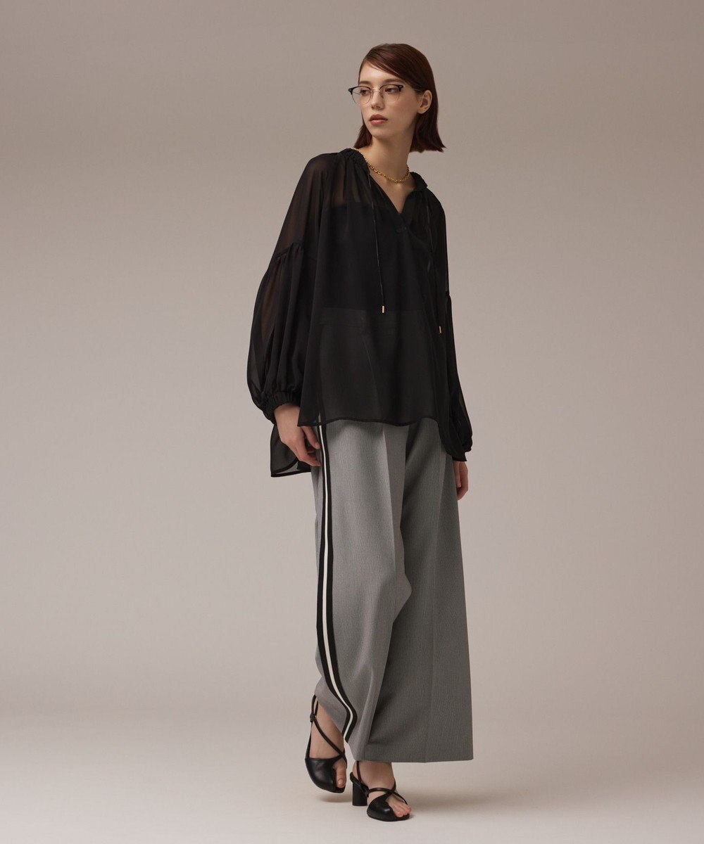 GRACE CONTINENTAL ボリュームカフタントップ 