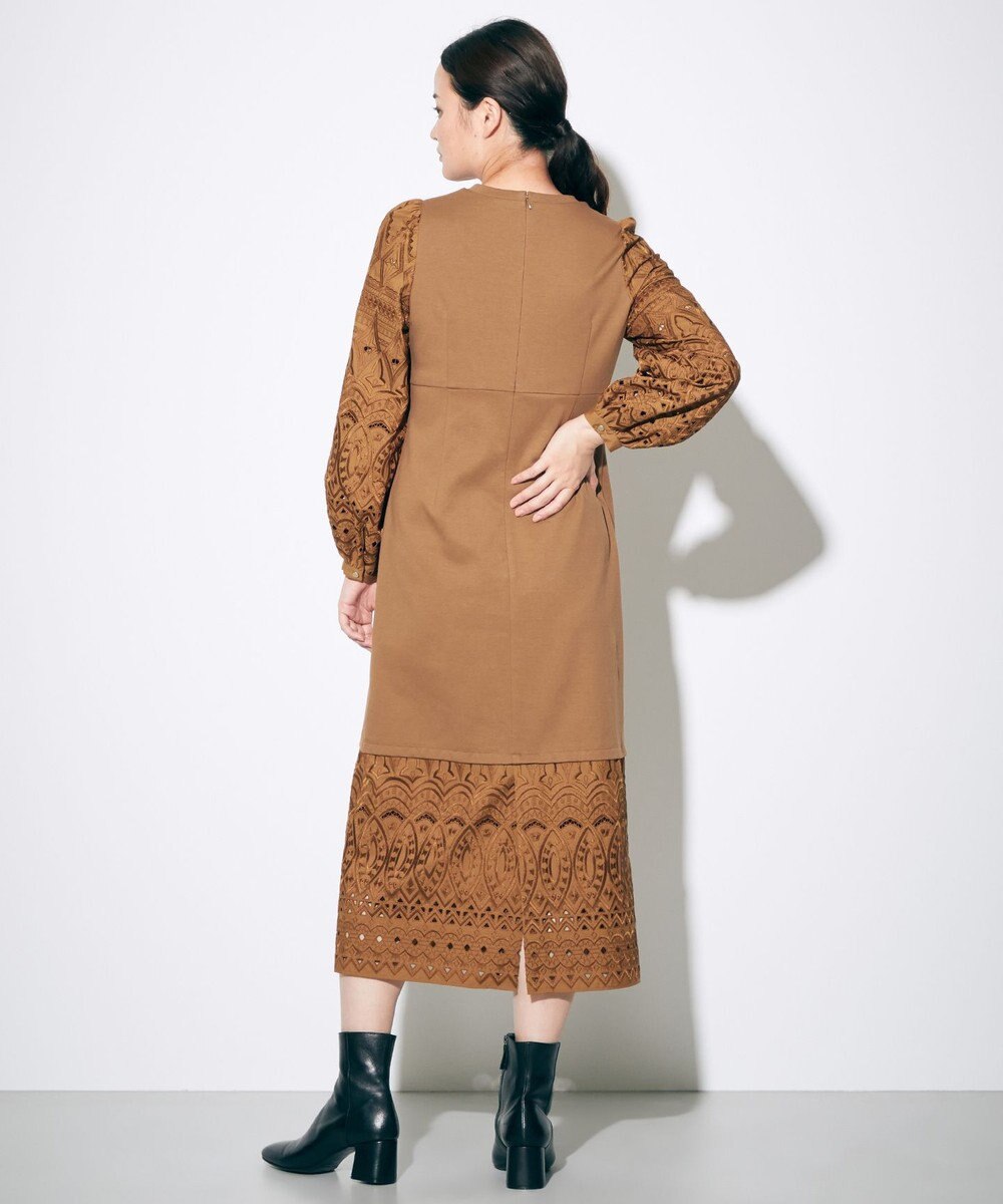 パフ刺繍ワンピース / GRACE CONTINENTAL | GRACE CONTINENTAL 