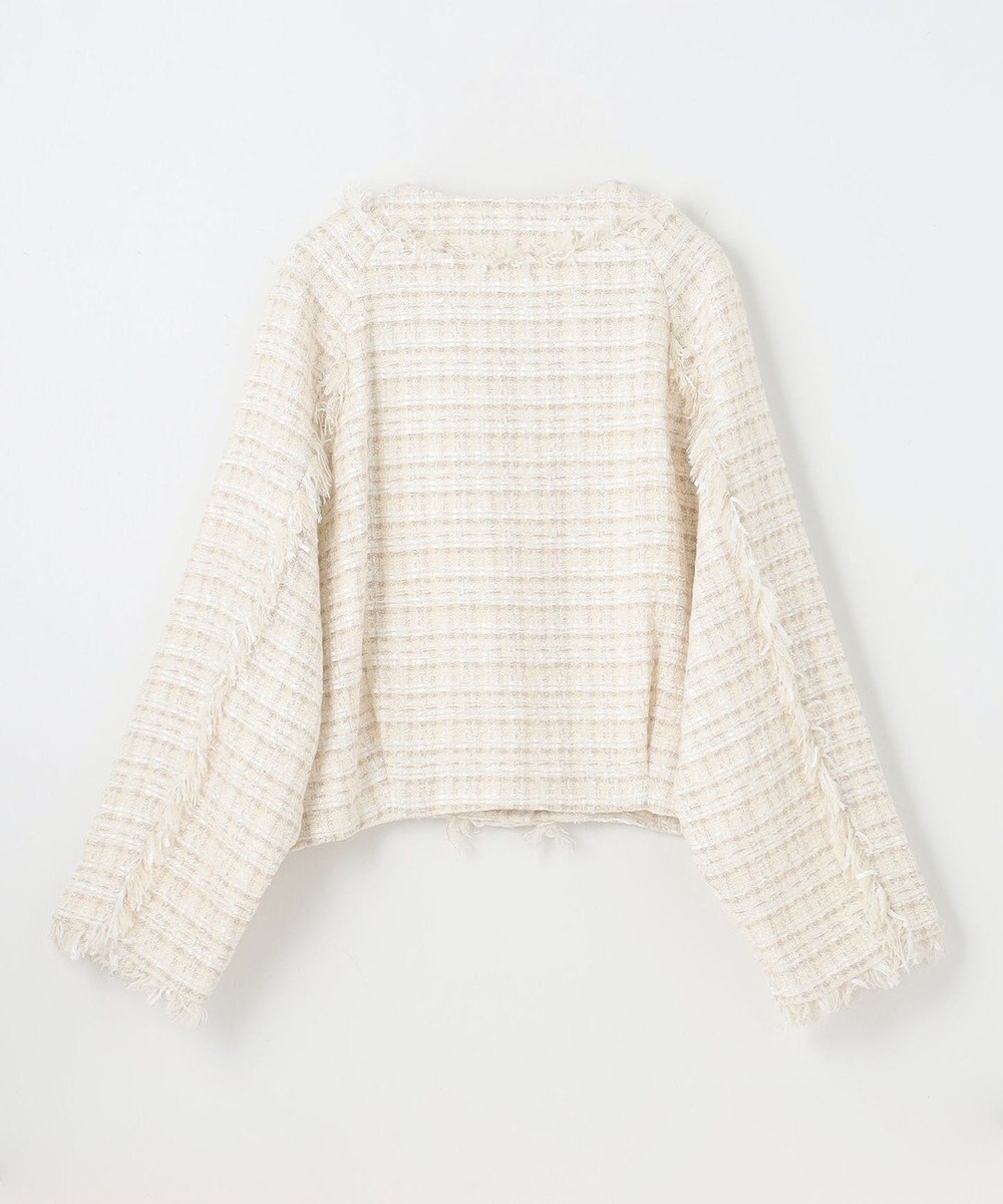 GRACE CONTINENTAL フリンジドルマンジャケット 