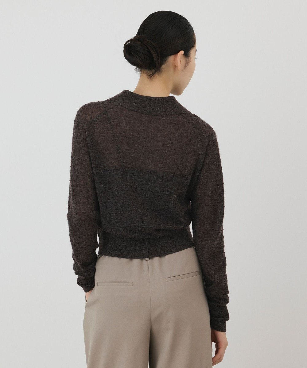 GRACE CONTINENTAL アルパカポロニットトップ 
