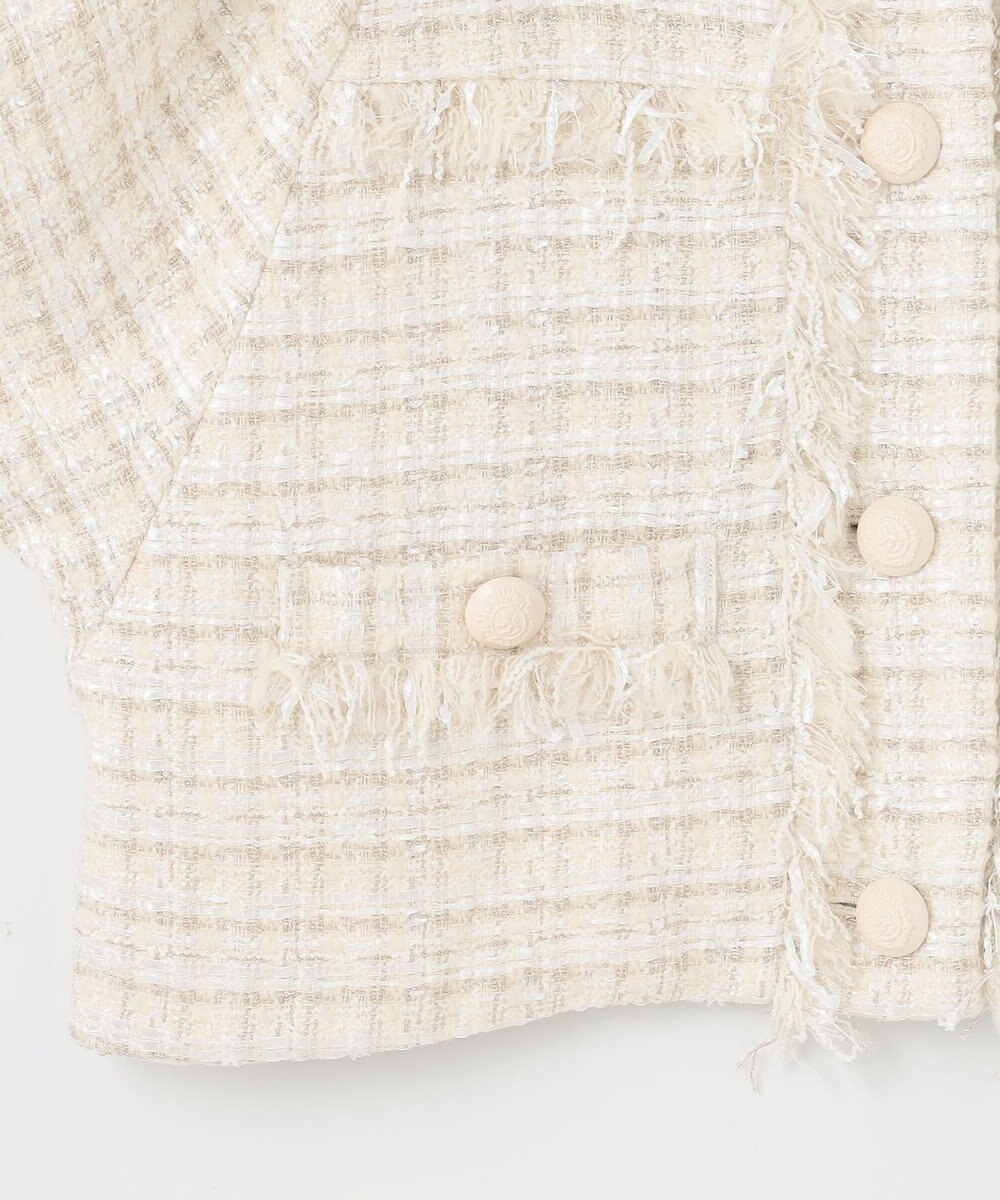 GRACE CONTINENTAL フリンジドルマンジャケット 