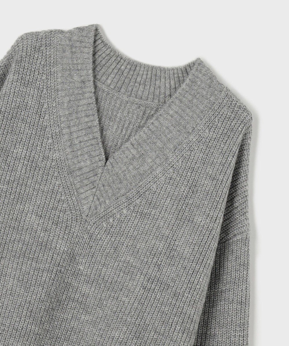 GRACE CONTINENTAL シアーレースニットワンピース 