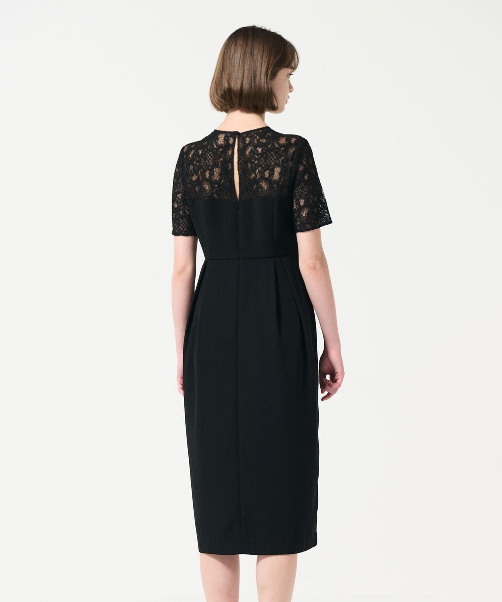 GRACE CONTINENTAL タックドレープコクンドレス