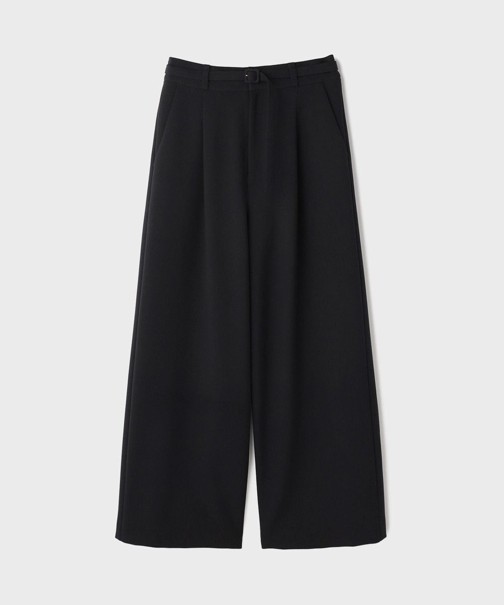 GRACE CONTINENTAL ダブルクロスワイドパンツ 