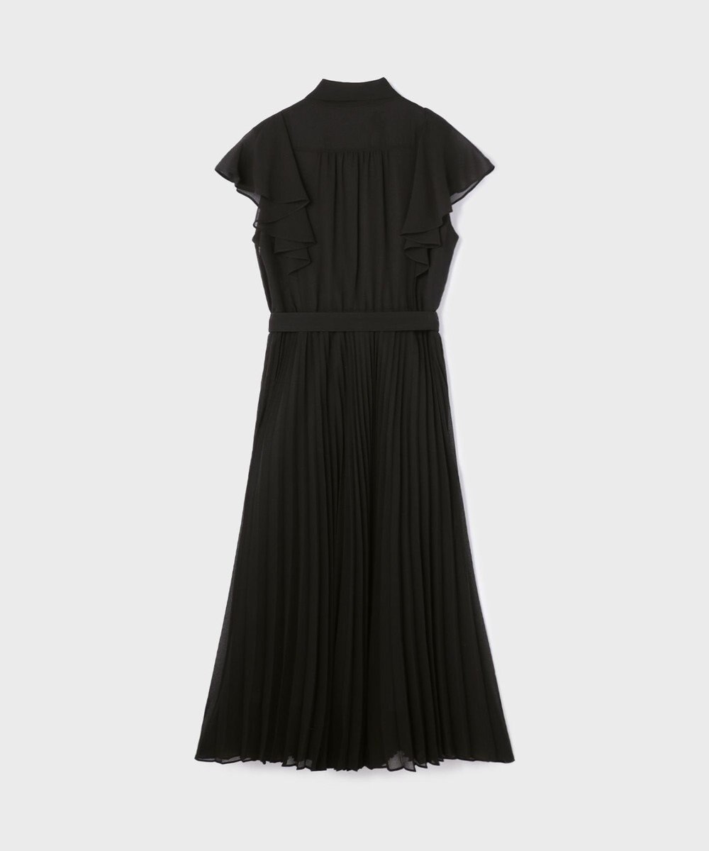 GRACE CONTINENTAL ボウタイプリーツドレス 