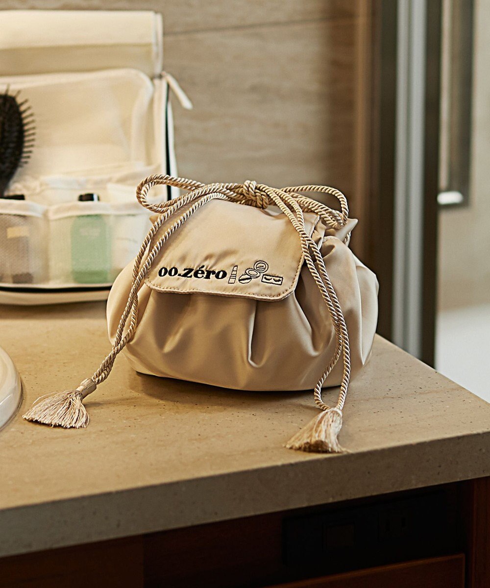 GRACE CONTINENTAL 【LIFE STYLE WEAR】コスメポーチ ベージュ