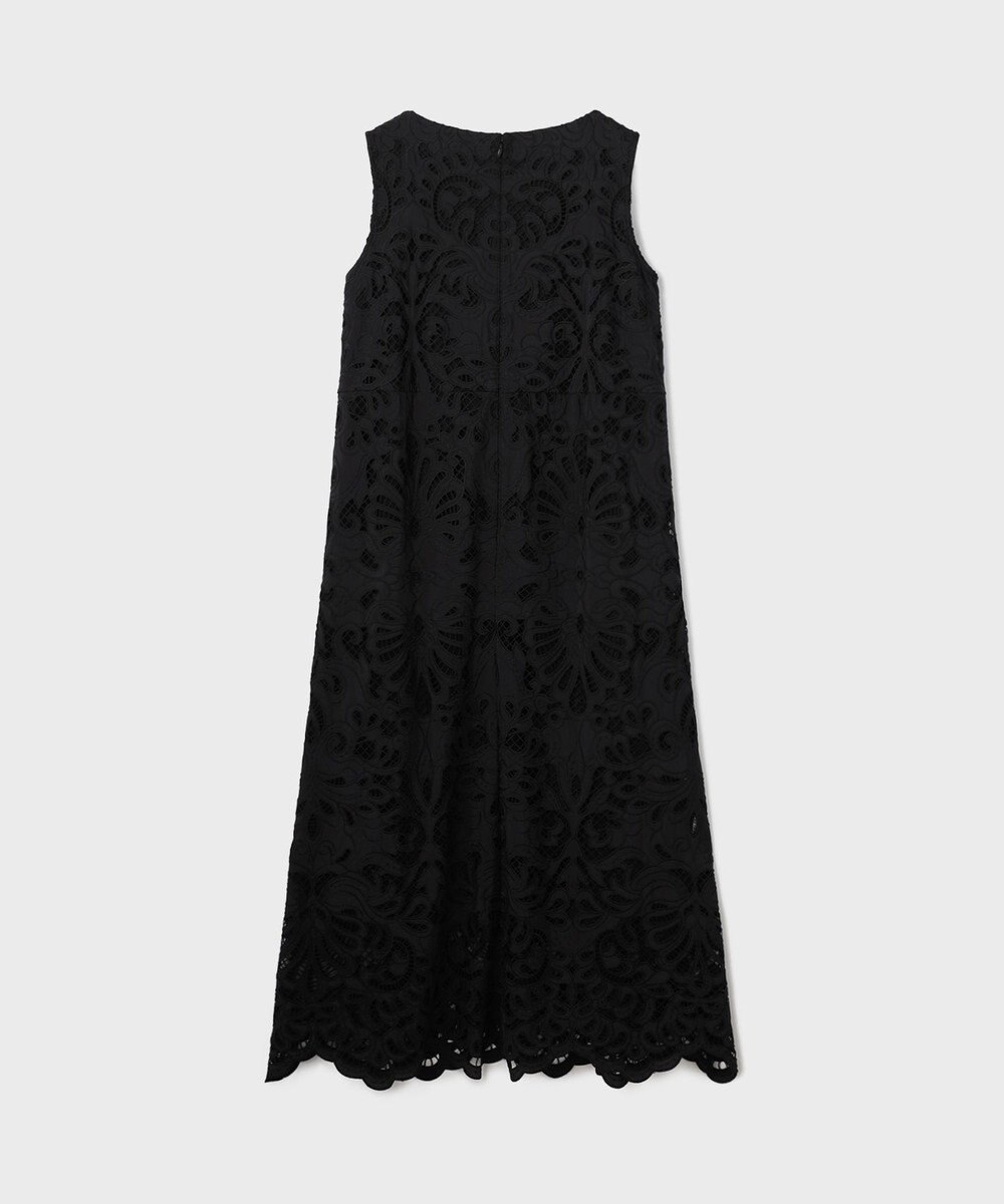 GRACE CONTINENTAL フラワーカットワークワンピース 