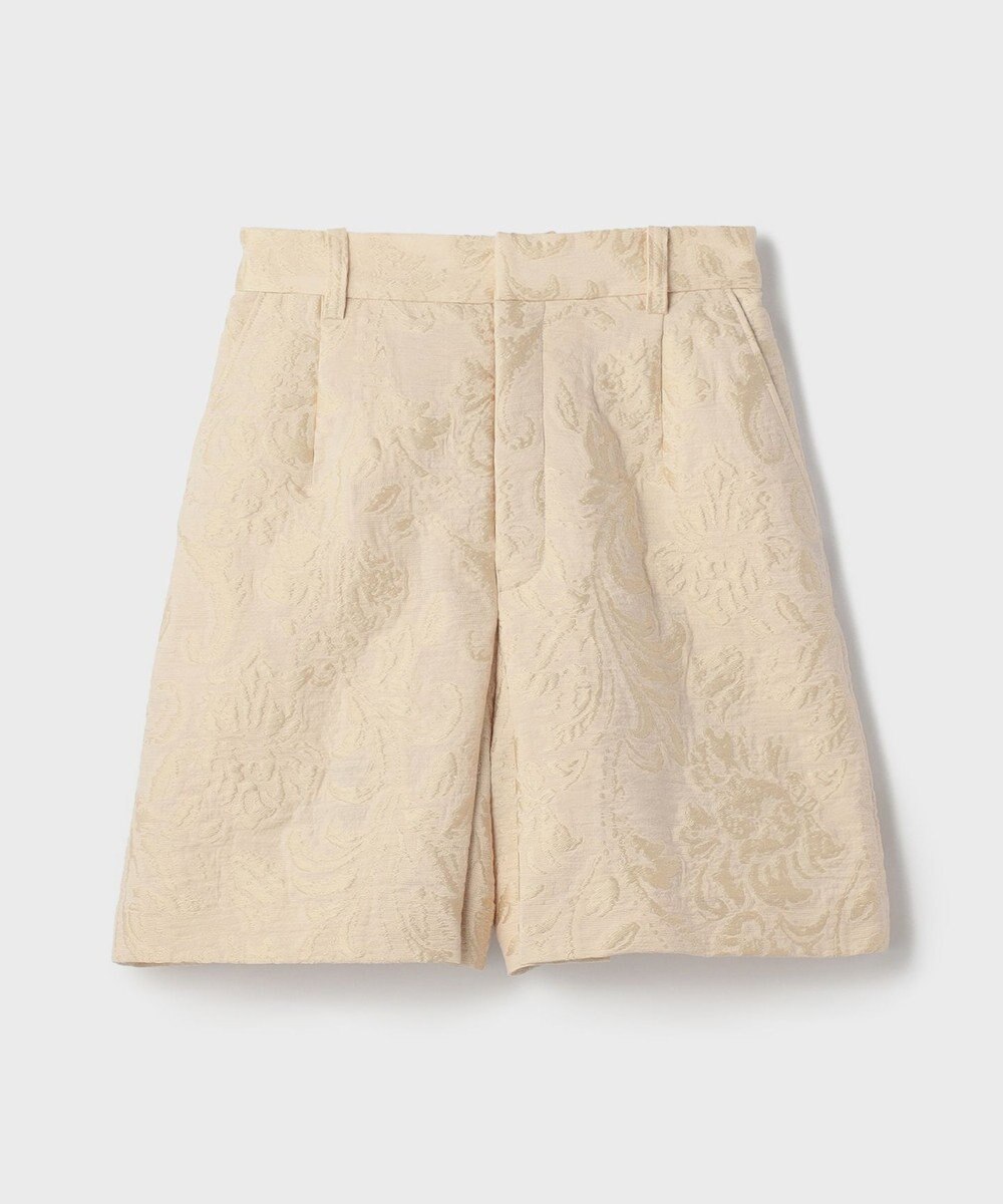 GRACE CONTINENTAL リーフジャガードショートパンツ 