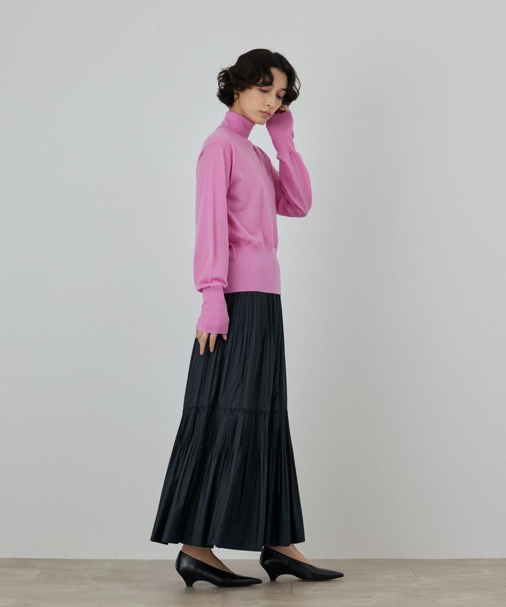 GRACE CONTINENTAL カシミヤ混ニットトップ 