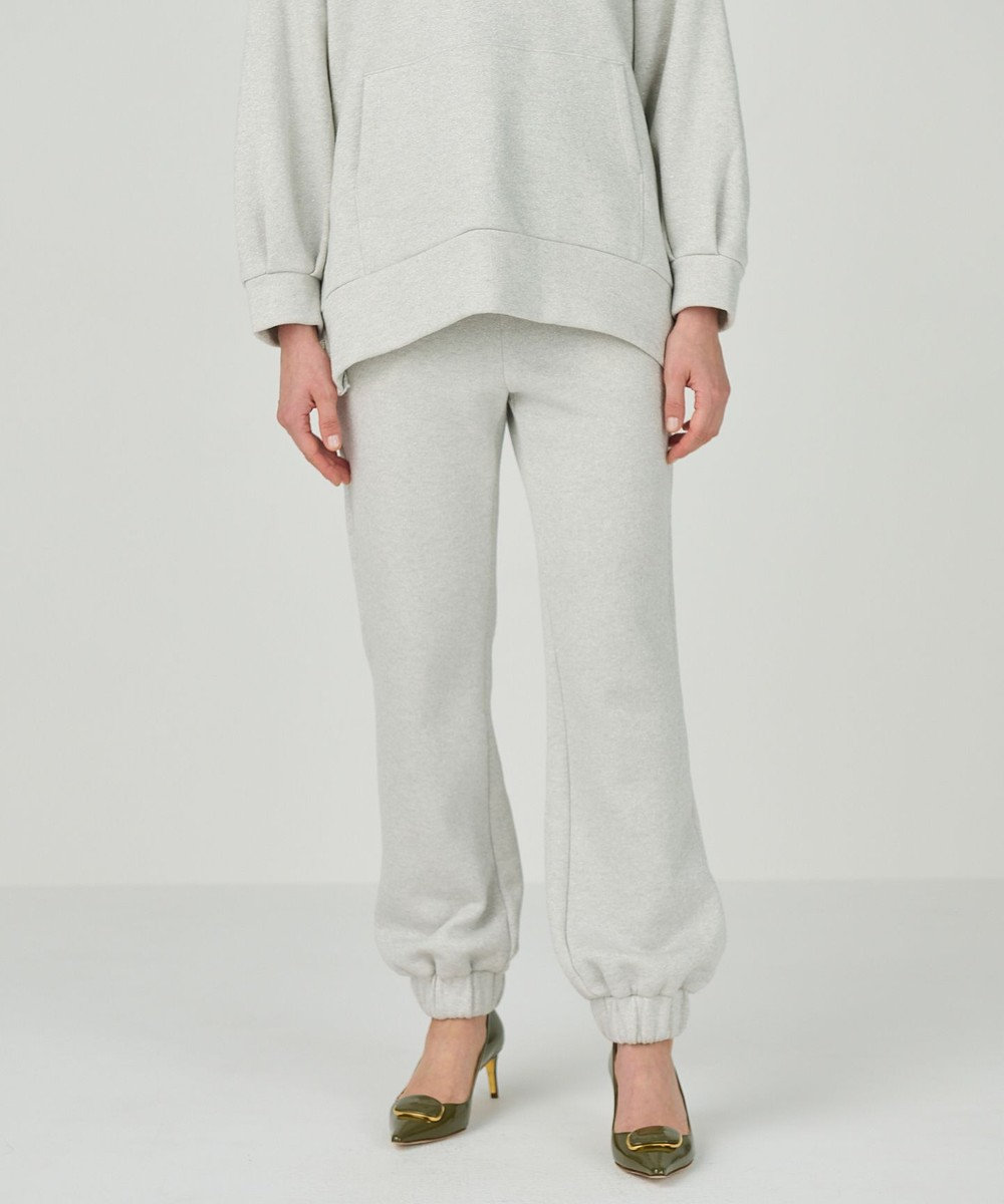 GRACE CONTINENTAL ラメ起毛裏毛トラックパンツ