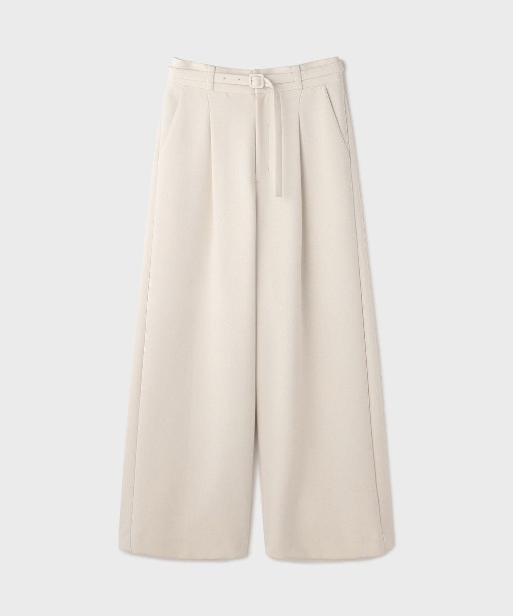 GRACE CONTINENTAL ダブルクロスワイドパンツ 