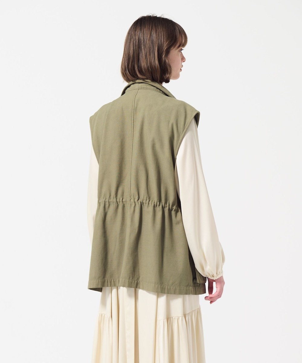 GRACE CONTINENTAL ビジューアーミーベスト