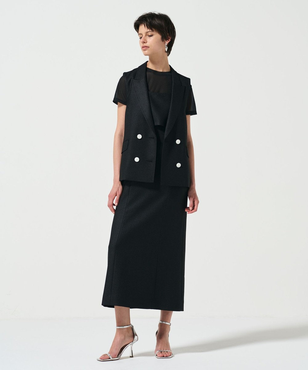 GRACE CONTINENTAL バックフリルベスト