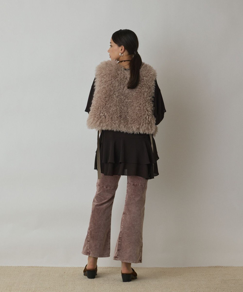 GRACE CONTINENTAL ショ－トファ－ジレ 