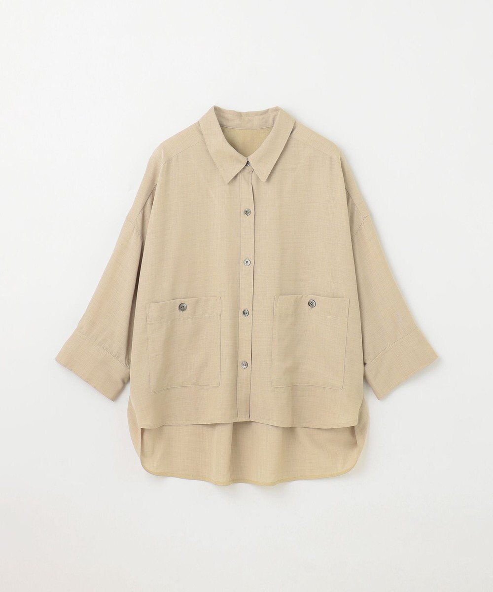 GRACE CONTINENTAL コクーンシルエットシャツ 