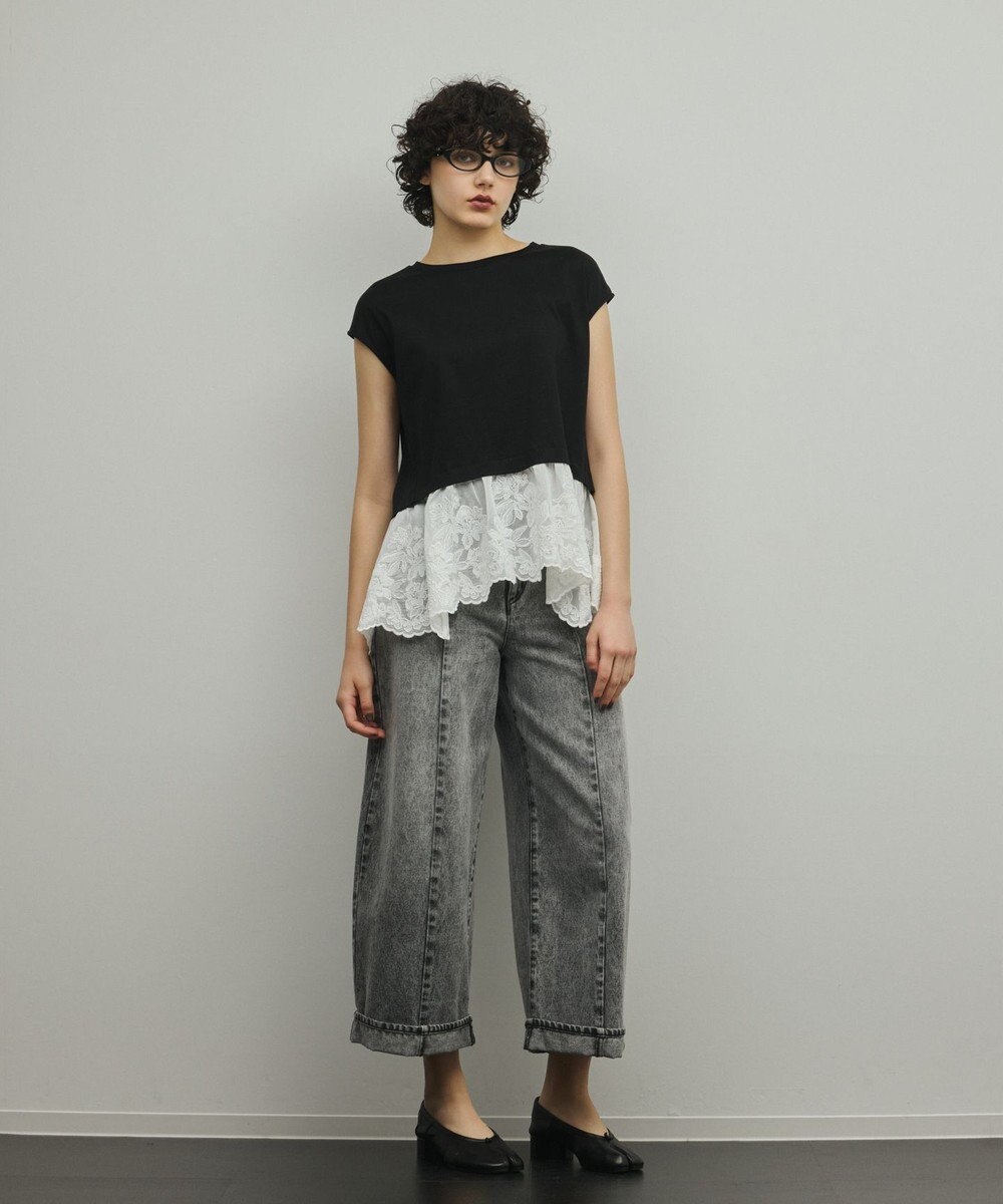 GRACE CONTINENTAL ヘムembカットトップ 