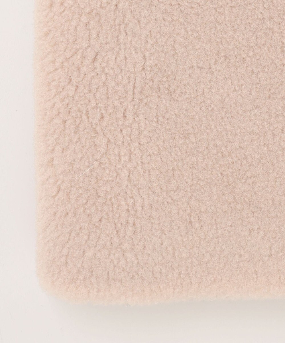 GRACE CONTINENTAL ノーカラーボアムートンコート 