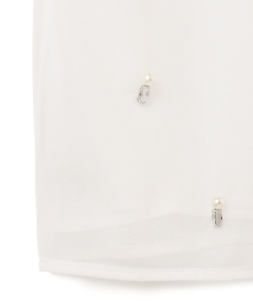 GRACE CONTINENTAL ビジューチュールトップ 