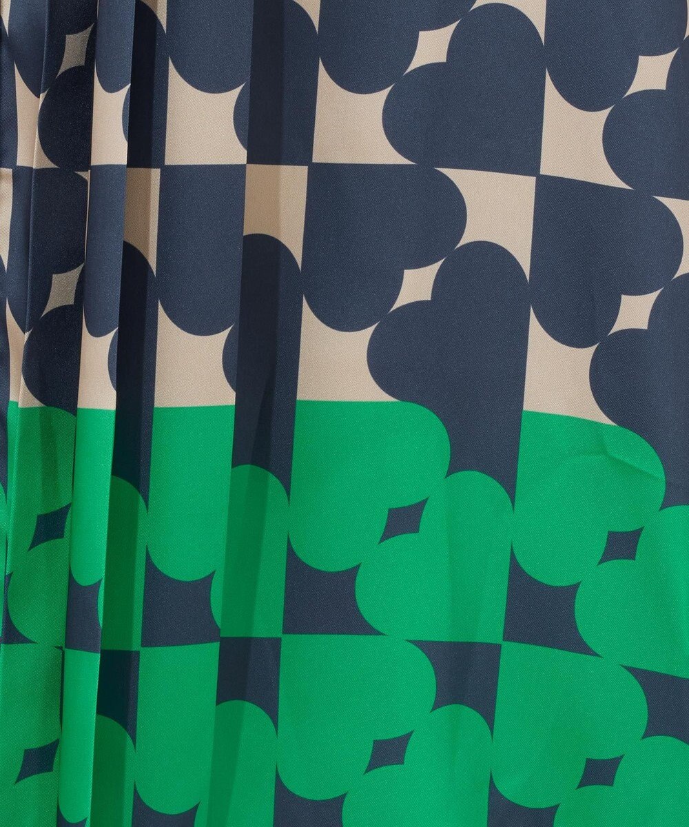 GRACE CONTINENTAL ハートラインボウタイワンピース 