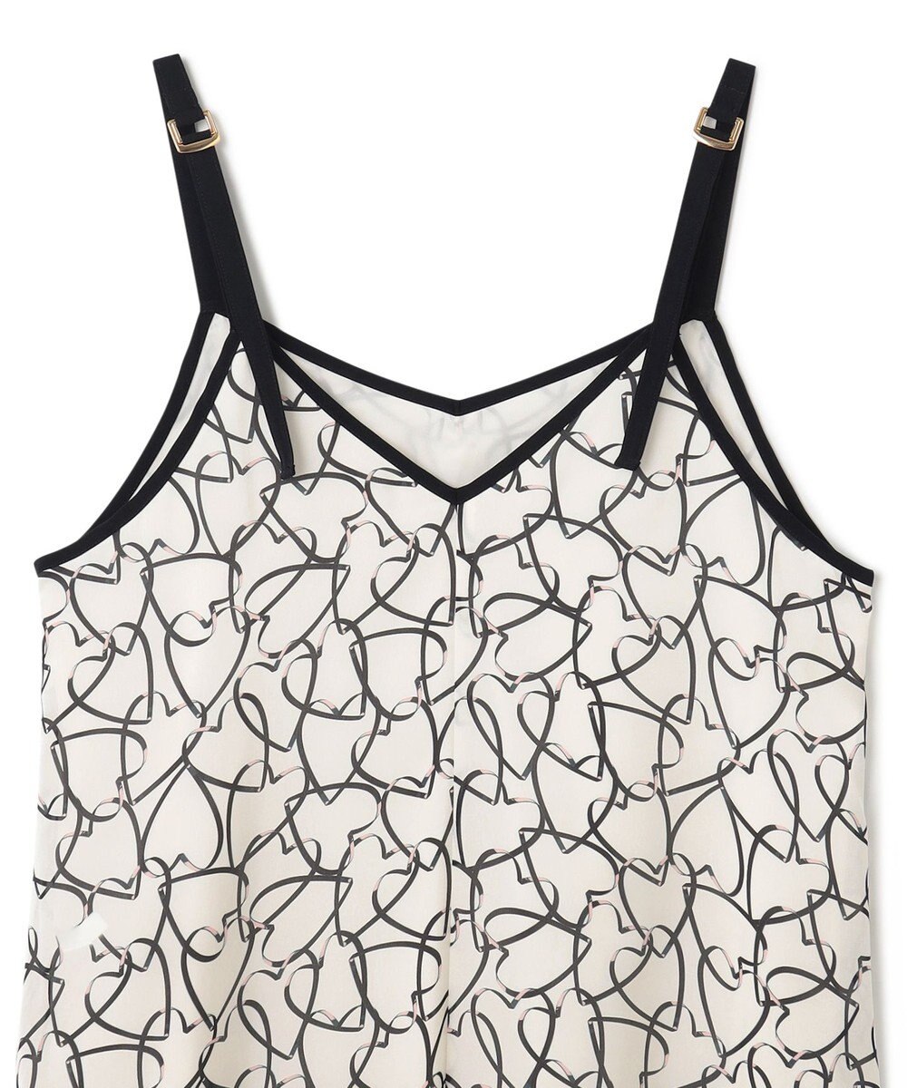 GRACE CONTINENTAL ラインハートキャミワンピース