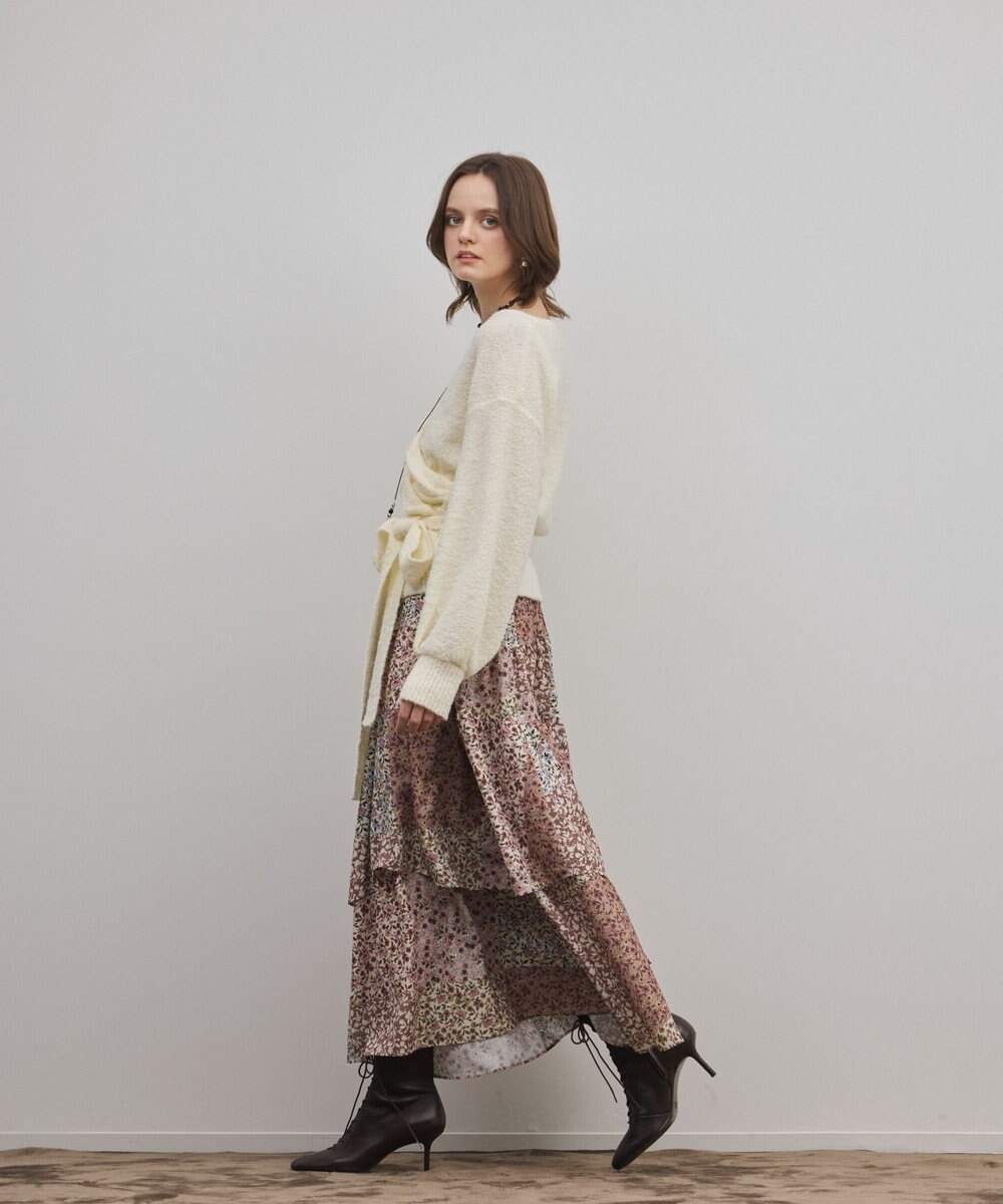 GRACE CONTINENTAL カシュクールニットトップ 