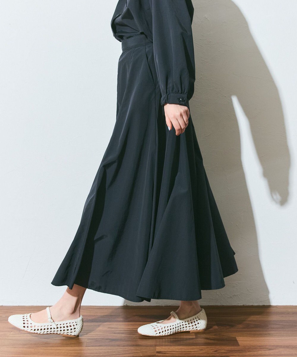 GRACE CONTINENTAL ナイロンボリュームスカート 