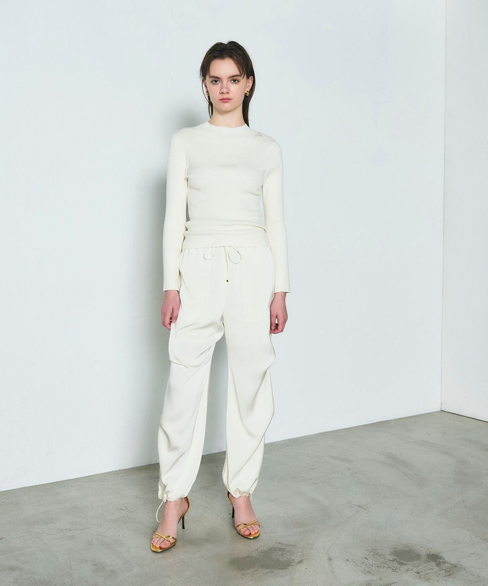 GRACE CONTINENTAL リブニットトップ 