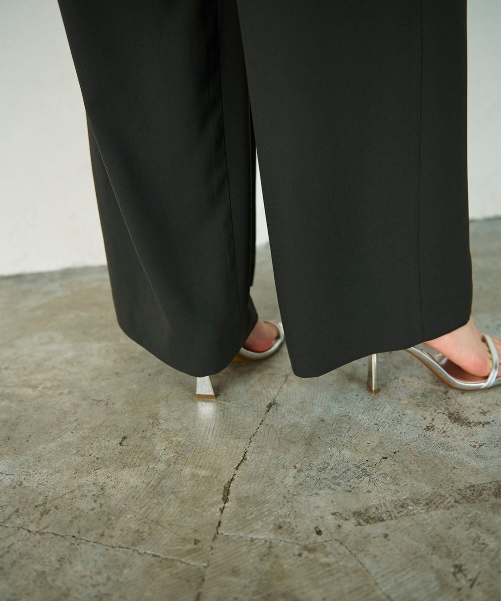 GRACE CONTINENTAL ラップレイヤードパンツ 