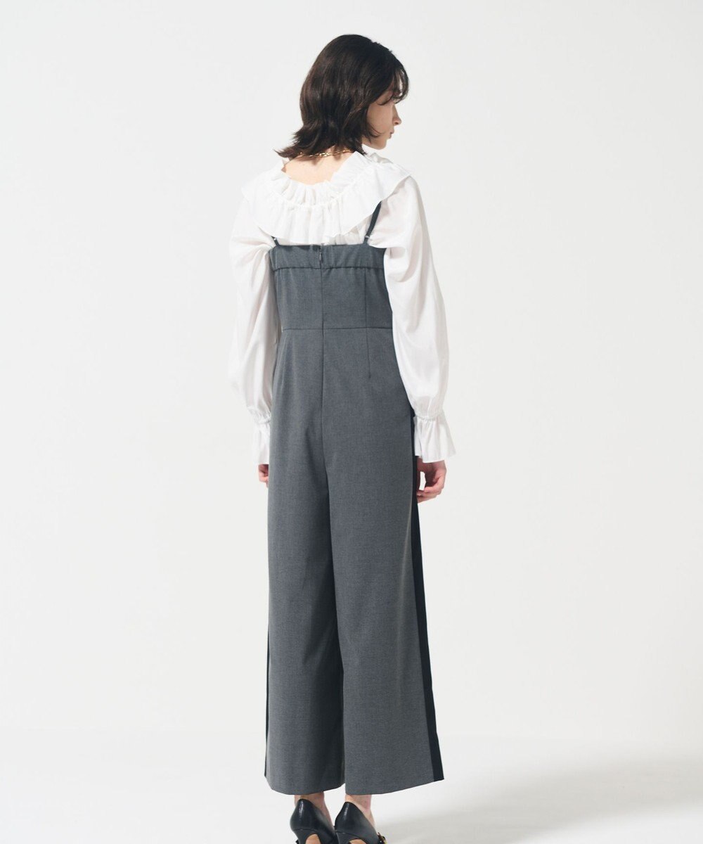 GRACE CONTINENTAL サイドラインサロペ 