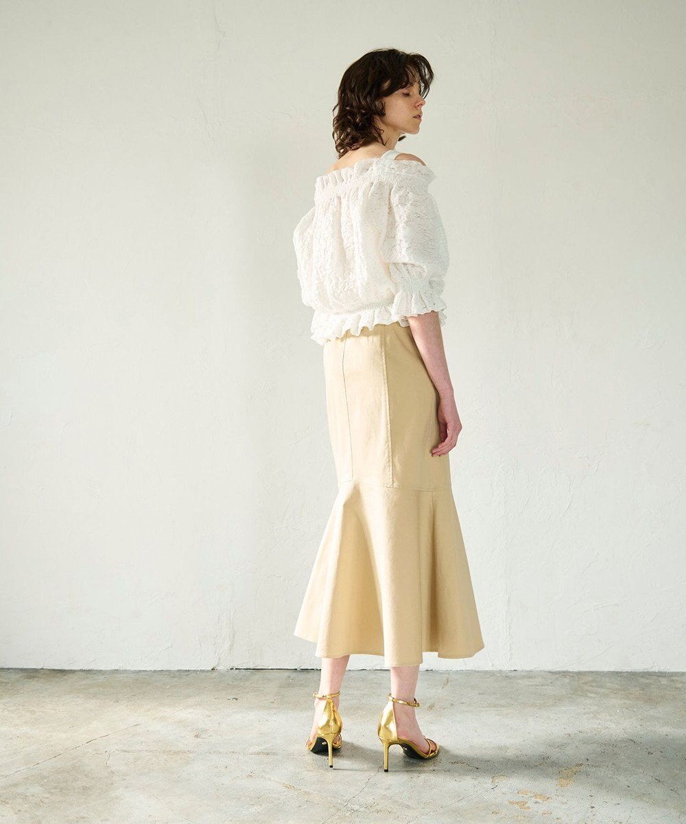 GRACE CONTINENTAL ミディマーメイドスカート 