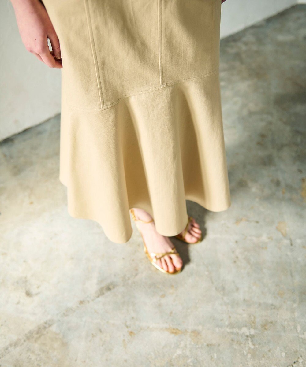 GRACE CONTINENTAL ミディマーメイドスカート 