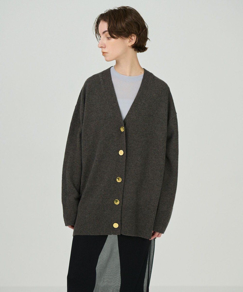 GRACE CONTINENTAL クーマラムニットカーディガン 