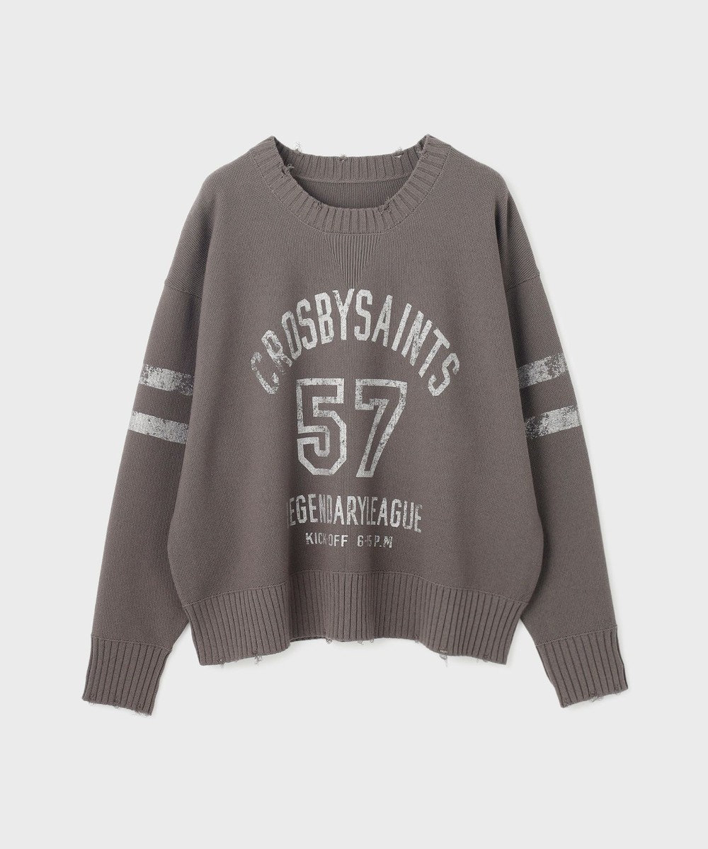 GRACE CONTINENTAL ナンバリングニットトップ