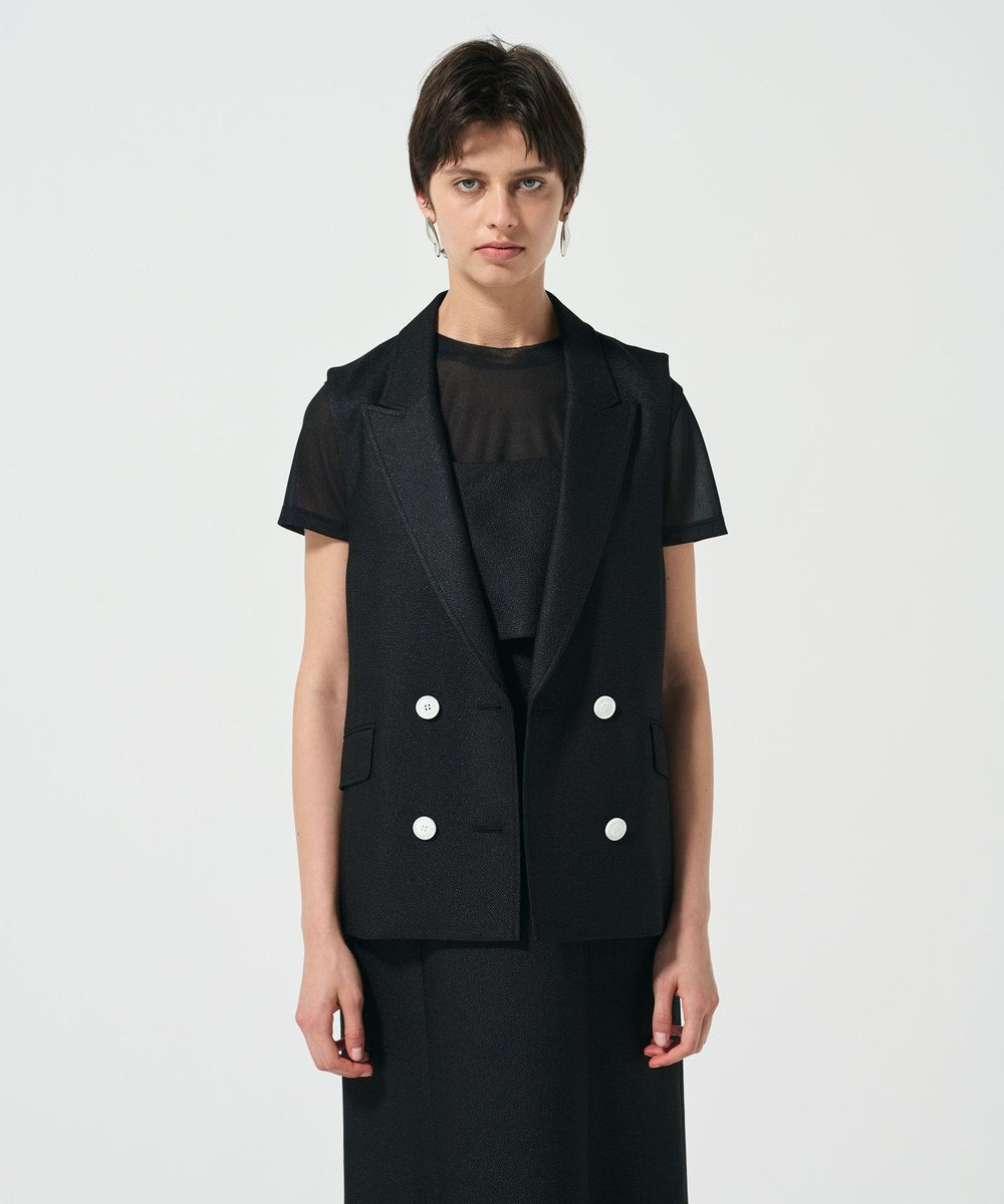 GRACE CONTINENTAL バックフリルベスト