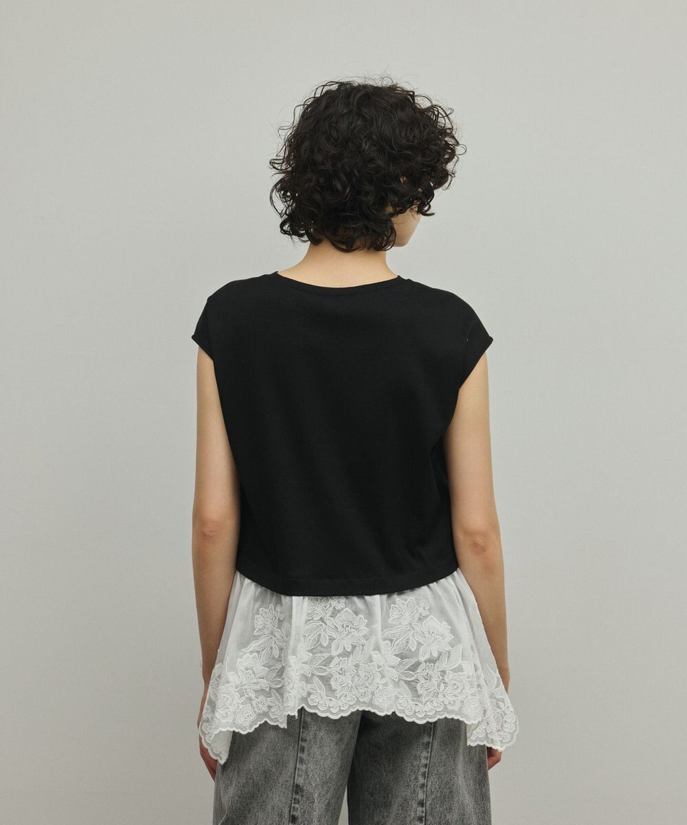 GRACE CONTINENTAL ヘムembカットトップ 