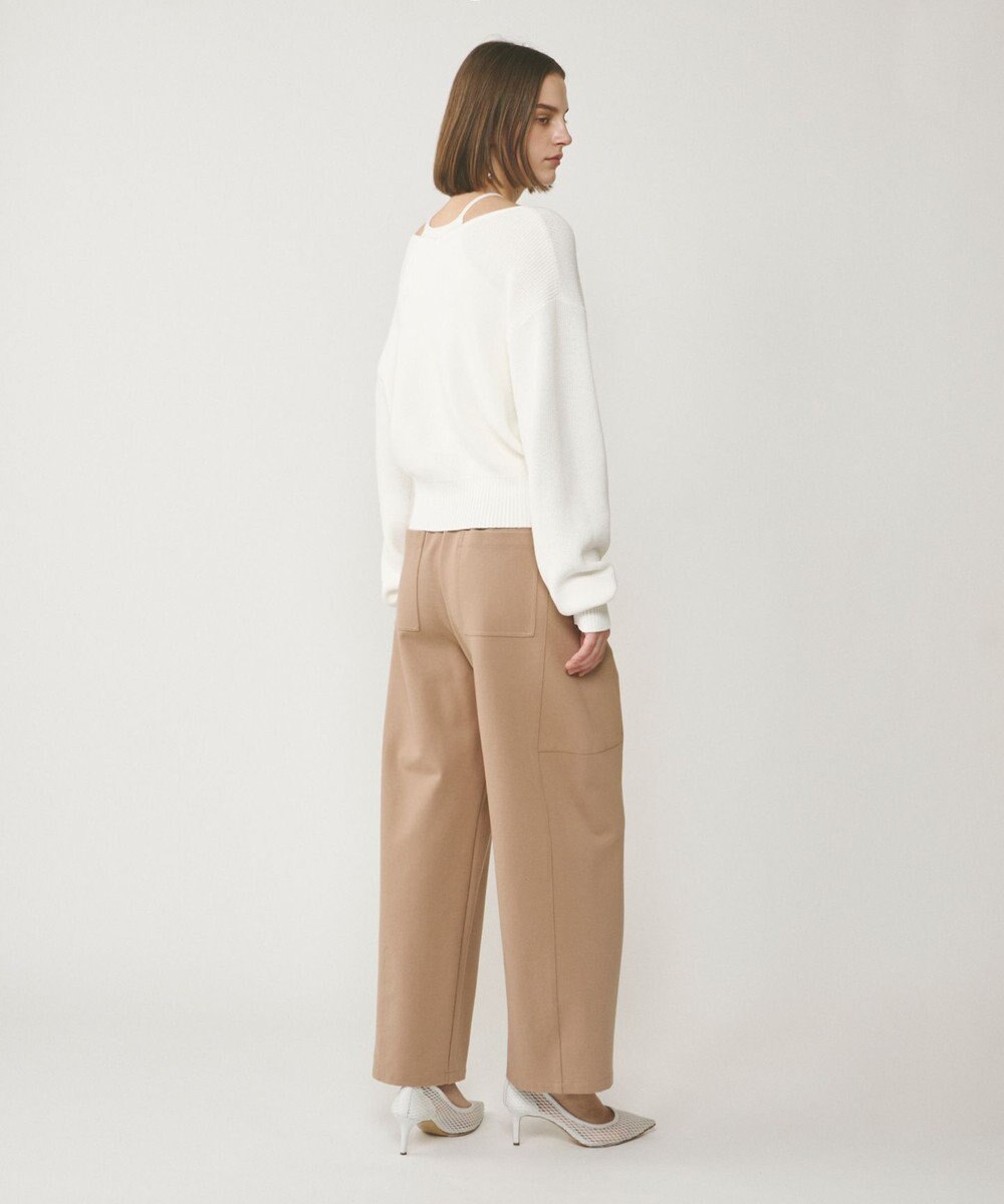 GRACE CONTINENTAL ストレッチポンチパンツ