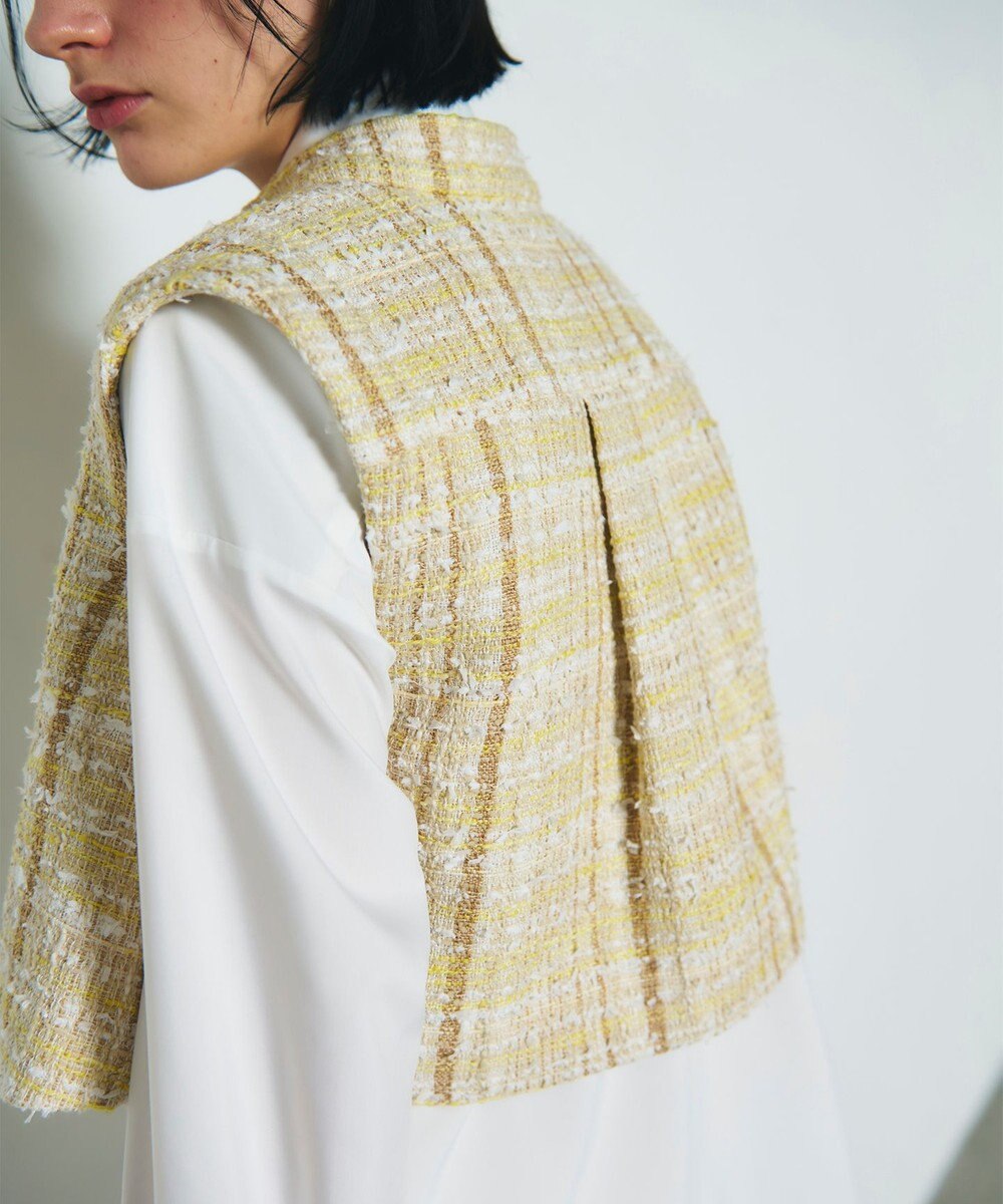 GRACE CONTINENTAL フリンジミニベスト 