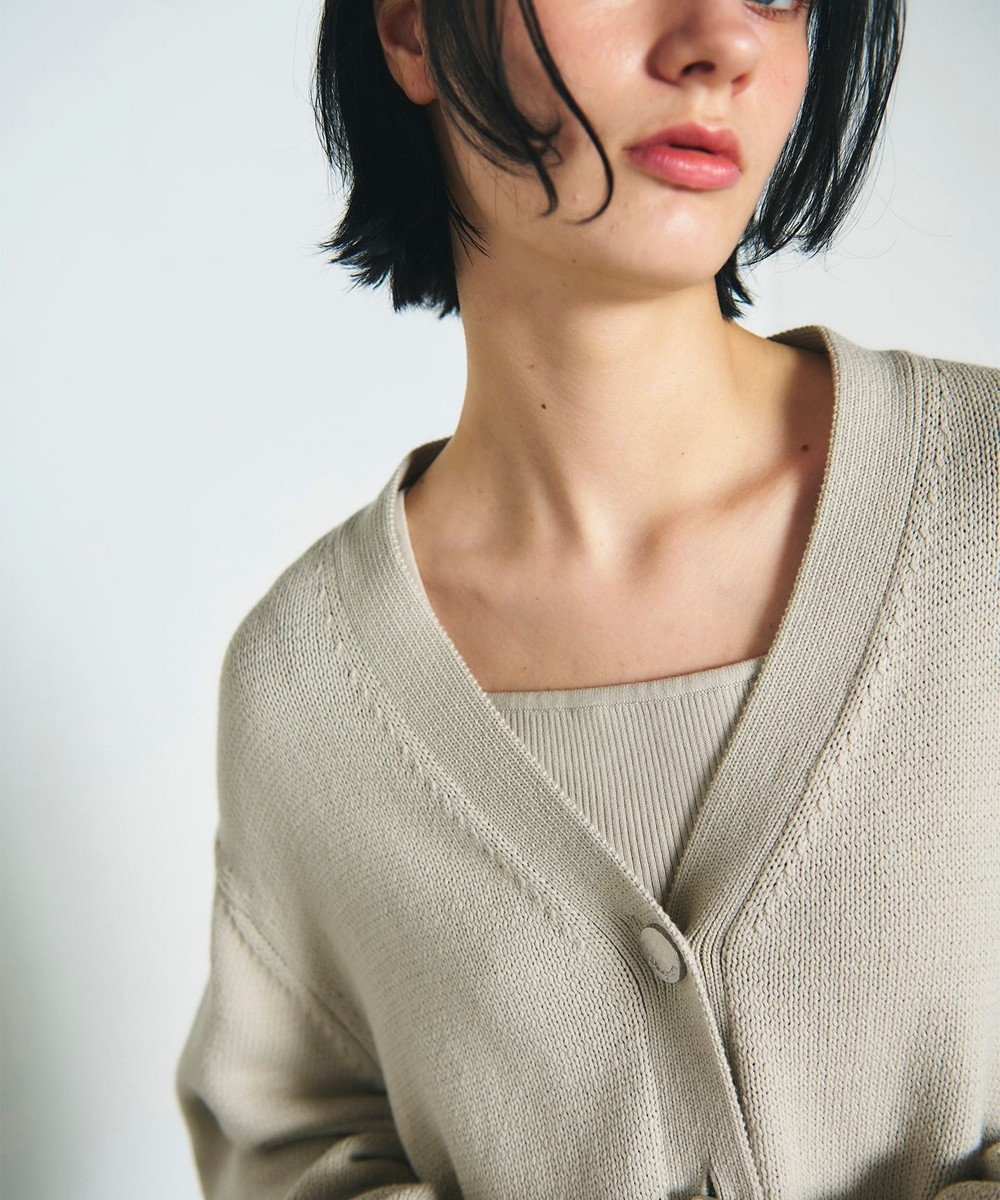 GRACE CONTINENTAL リリヤーンルーズカーディガン