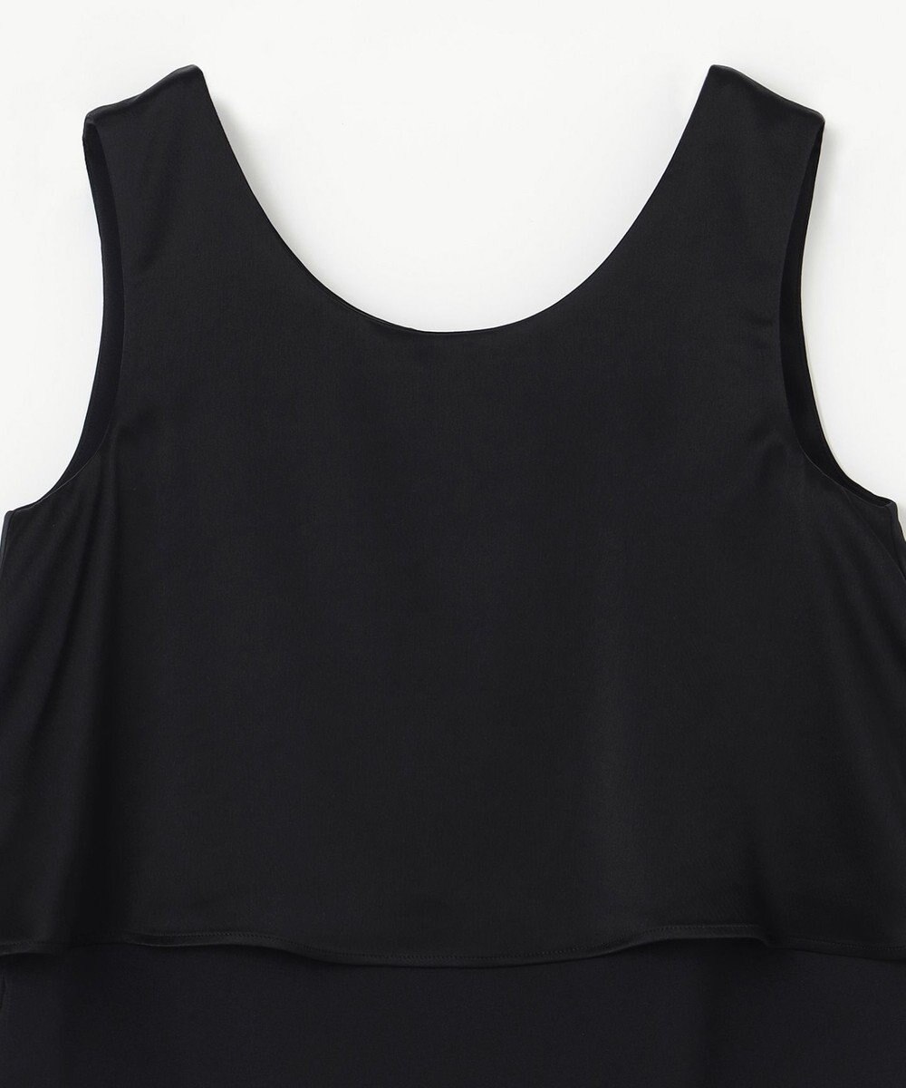 GRACE CONTINENTAL バックコンシャスサテンノースリーブ