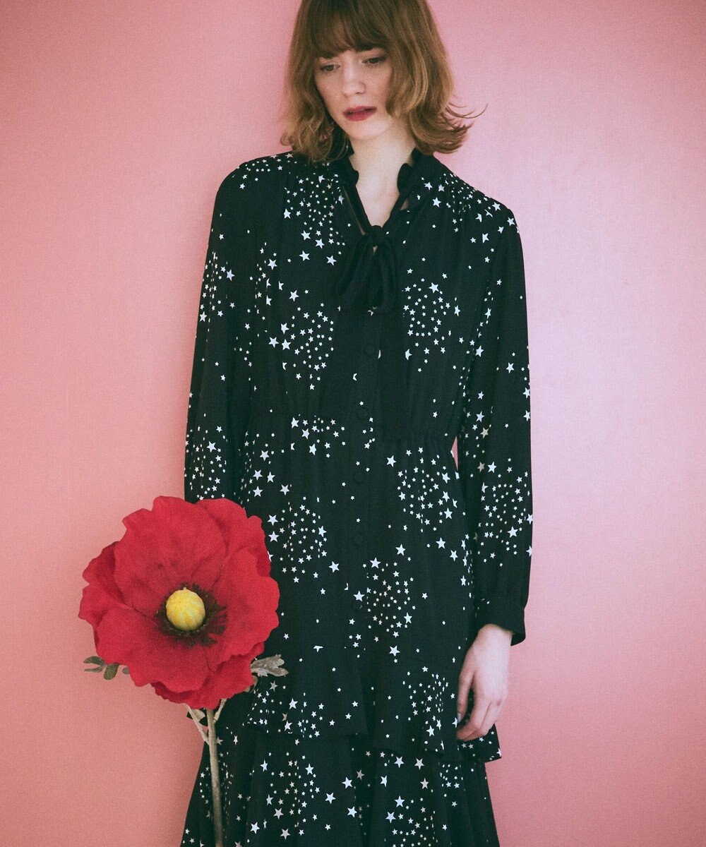 GRACE CONTINENTAL エトワールドレープドレス 