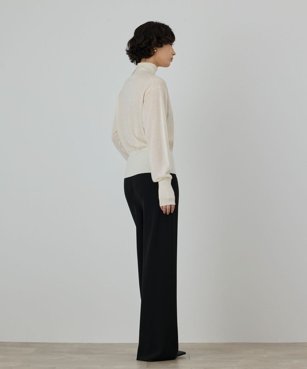 GRACE CONTINENTAL カシミヤ混ニットトップ 